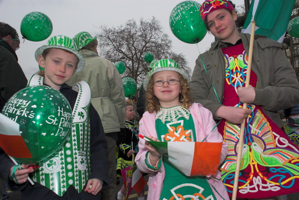 St Patrick's Day Parade, London © 2006, Peter Marshall