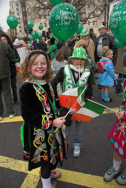 St Patrick's Day Parade, London © 2006, Peter Marshall