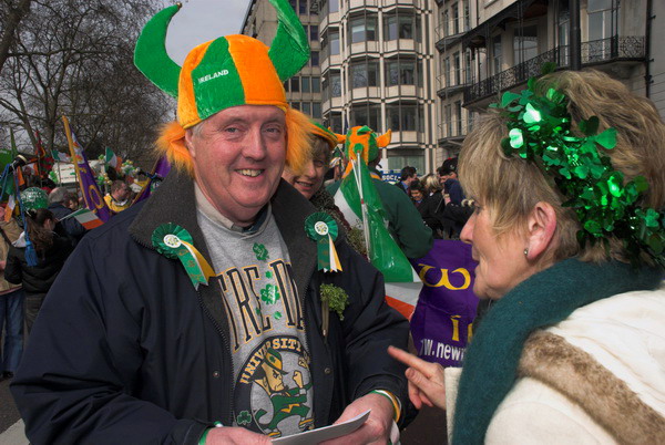 St Patrick's Day Parade, London © 2006, Peter Marshall