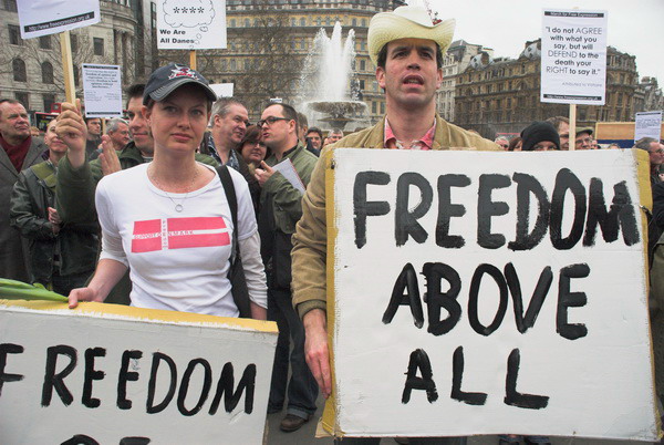 Protect Free Expression © 2006, Peter Marshall