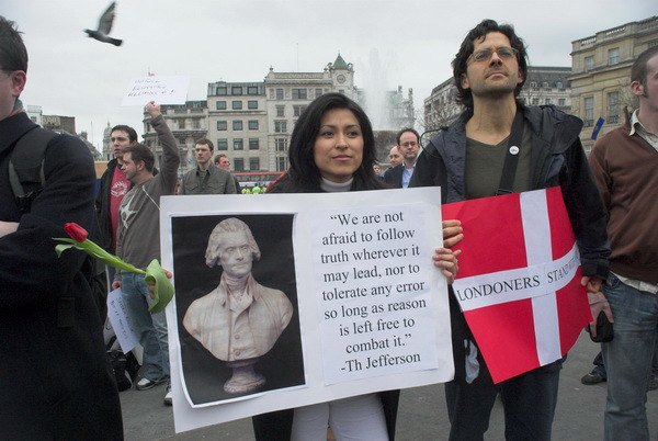 Free Expression Rally © 2006, Peter Marshall