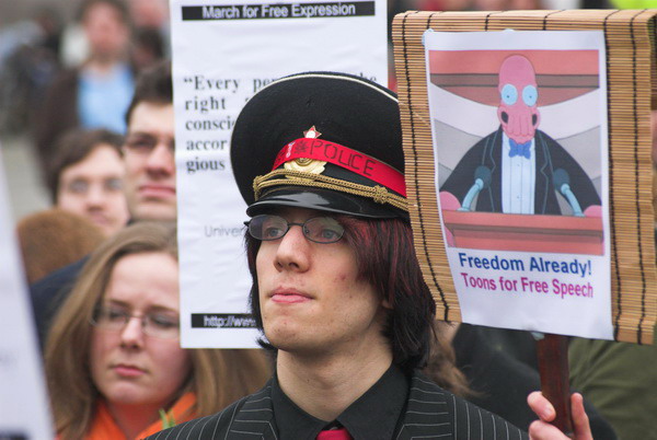 Protect Free Expression © 2006, Peter Marshall